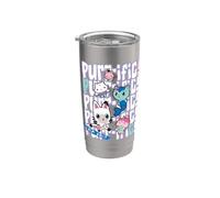 Gabby’s Dollhouse Purr-Ific Cat Friends Vaso térmico de acero inoxidable de doble pared