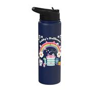 Gabby’s Dollhouse Rainbow House Fun Stainless Steel Insulated Water Bottle