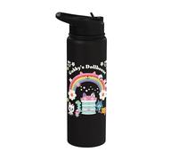 Gabby’s Dollhouse Rainbow House Fun Stainless Steel Insulated Water Bottle