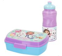 Gabby’s dollhouse set sandwichera y botella 380 ml colegio