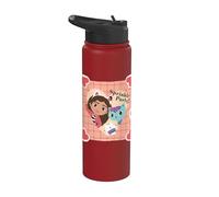 Gabby’s Dollhouse Sprinkle Party Hearts Stainless Steel Insulated Water Bottle