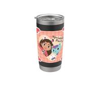 Gabby’s Dollhouse Sprinkle Party Hearts Vaso térmico de acero inoxidable de doble pared