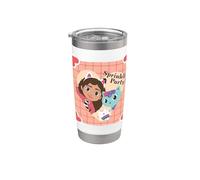 Gabby’s Dollhouse Sprinkle Party Hearts Vaso térmico de acero inoxidable de doble pared