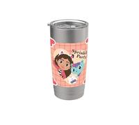 Gabby’s Dollhouse Sprinkle Party Hearts Vaso térmico de acero inoxidable de doble pared