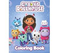 Gabbyhouse's and Freinds coloring book for Fan Teens Girls Boys Kids Students: 50+ Designs with Cute Big Pictures to Color - Great For Stress Relief And Creative Breaks