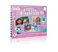 Gabby's Dollhouse – Caja de audiocuentos (Episodios 1-3) – CD – con bolsita de flores
