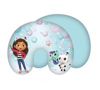 Gabbys Dollhouse - Almohada de viaje (28 x 33 cm, 100% poliéster), diseño de gatos