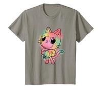 Gabby's Dollhouse Big Pandy Paws Watercolor Sketch Camiseta