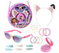 Gabby's Dollhouse Bolso de Mano para Niñas con Diadema, Gafas de Sol y Accesorios para el Cabello