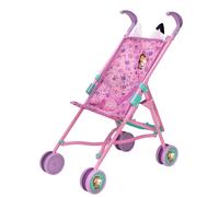 ColorBaby Gabby's Dollhouse Carrito bebé Paseo, 53 cm, Cinturón Ajustable, Sillita muñecas, Plegado Tipo Paraguas, Juguetes para 2 años niña, Mi Primer Carro de muñecas, Cochecito Juguete (39156)