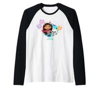 Gabby's Dollhouse Confetti Fun Friends Camiseta Manga Raglan
