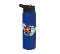 Gabby's Dollhouse Confetti Fun Friends Stainless Steel Insulated Water Bottle