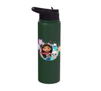 Gabby's Dollhouse Confetti Fun Friends Stainless Steel Insulated Water Bottle
