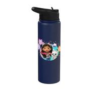 Gabby's Dollhouse Confetti Fun Friends Stainless Steel Insulated Water Bottle