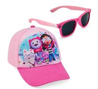 Gabby's Dollhouse Conjunto de Gafas de Sol y Gorra de Béisbol para Niñas