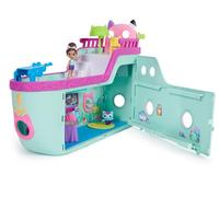 Gabby's Dollhouse, Gabby Cat Friend Ship, Cruise Ship Toy with 2 Toy Figures, Su
