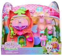 Gabby's Dollhouse Fairylandia, Kitty Fairy’s Flutter-riffic Playset with 12 Piec