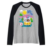 Gabby's Dollhouse Family Vacation 2027 Road Trip Camiseta Manga Raglan