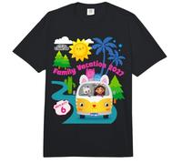 Gabby's Dollhouse Family Vacation 2027 Road Trip Comfort Colors Adult Heavyweight T-Shirt