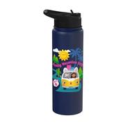Gabby's Dollhouse Family Vacation 2027 Road Trip Stainless Steel Insulated Water Bottle