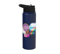 Gabby's Dollhouse Family Vacation 2028 Balloon Ride Stainless Steel Insulated Water Bottle