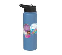 Gabby's Dollhouse Family Vacation Balloon Adventure Stainless Steel Insulated Water Bottle