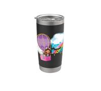 Gabby's Dollhouse Family Vacation Balloon Adventure Vaso térmico de acero inoxidable de doble pared