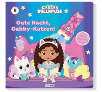 Gabby's Dollhouse: Gute Nacht, Gabby-Katzen!: Pappbilderbuch mit Klappen und mit Taschenlampe