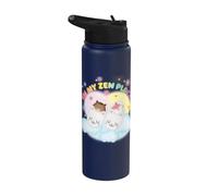 Gabby's Dollhouse Hamster Kitties In My Zen Place Stainless Steel Insulated Water Bottle