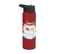 Gabby's Dollhouse Hamster Kitties In My Zen Place Stainless Steel Insulated Water Bottle