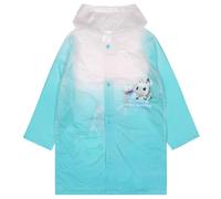 Gabby's Dollhouse Impermeable con capucha azul y blanco para niña, capa para niña 8-9 años