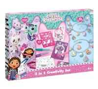 Gabby's Dollhouse Kit de manualidades XL 3 en 1 haciendo pulseras de diques, pintura de diamantes...