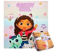 Gabby's Dollhouse Manta Polar Suave, Cobija de Invierno, 150 x 130 cm - Regalos Niñas