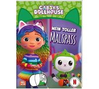 Gabby's Dollhouse: Mein toller Malspaß: Süße Kätzchen zum Ausmalen für Jungen und Mädchen ab 3 Jahren