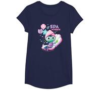 Gabby's Dollhouse Mercat SPA Science Youth Camiseta, Niñas, Azul Marino, XS