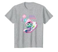 Gabby's Dollhouse Mercat SPA Science Youth Camiseta, Niños, Gris Jaspeado, 2 años