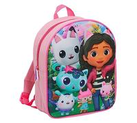 Gabby's Dollhouse - Mochila para niñas (bolsa de escuela Pandy Paws Nursery Rucksack Lunch Bag, rosa, Taille unique, Niños _ Animated_Character_Backpack