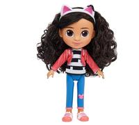 Gabby's Dollhouse Muñeca Gabby 20 cm con Diadema de Gato Juguetes +3 años | Muñeca Gabby de 20 cm con diadema de gato, pelo suave y ropa inspirada en la serie. Para niños desde 3 años.