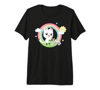 Gabby's Dollhouse Pandy Paws Rainbow Celebration Camiseta Premium