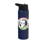 Gabby's Dollhouse Pandy Paws Rainbow Celebration Stainless Steel Insulated Water Bottle