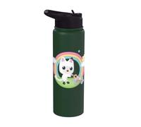 Gabby's Dollhouse Pandy Paws Rainbow Celebration Stainless Steel Insulated Water Bottle