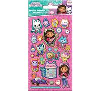 Gabby's Dollhouse - Pegatinas reutilizables con licencia oficial