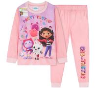Gabby's Dollhouse Pijama Niña Invierno, Conjunto Pijama para Niñas y Bebés, Lounge Set Larga, Ropa de Dormir, Ideas Regalo (4-5 Años, Rosa)