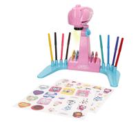 Lisciani - LA CASA DE MUÑECAS DE GABBY Escuela de Dibujo - Proyector LED para aprender a dibujar - Para niños 4 + - 4 discos con dibujos, hojas y bolígrafos incluidos - Gabby's Dollhouse