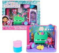 Gabby's Dollhouse Sala de Música de DJ Capucha con Figura y Accesorios | Sala de Música de DJ Capucha con 1 figura, 2 accesorios, 2 cajas sorpresa y muebles para niños desde 3 años.