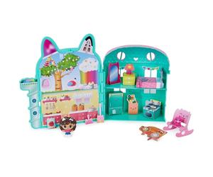 Gabby's Dollhouse Spin Master Gabi's Cat House Handheld Dollhouse Set Figura Decorativa