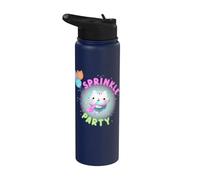 Gabby's Dollhouse Sprinkle Party Cakey Stainless Steel Insulated Water Bottle