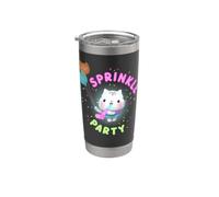 Gabby's Dollhouse Sprinkle Party Cakey Vaso térmico de acero inoxidable de doble pared