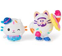 Gabby's Dollhouse: The Movie, Cakey Cat and Cookie Bobby, Toy Figures with 2 Acc