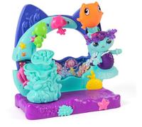Gabby's Dollhouse: The Movie - El Balcón Acuario de Mercat con Figura y Accesorios para el Hogar | Juguete para Niños a Partir de 3 años